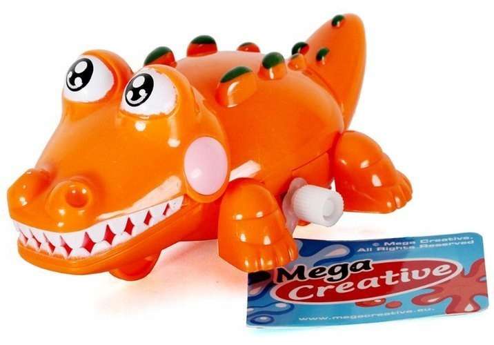 Uzvelkama rotaļlieta - Krokodils