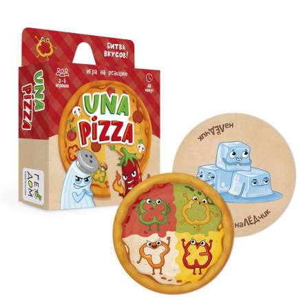 Карточная игра - Una pizza (60 карточек)