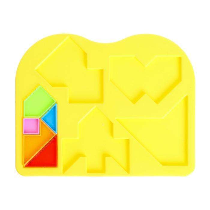 Galda spēle - IQ tangram, salieciet figūru