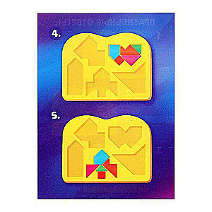 Galda spēle - IQ-tangrams savāc figūru