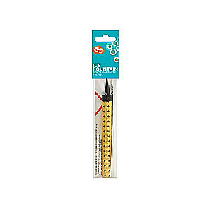 Svece-fontāns GODAN 1gb. 12cm, dzeltena