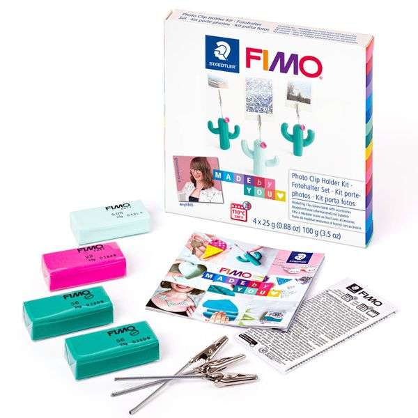 Полимерная глина FIMO , Набор фотодержателей 4 цвета