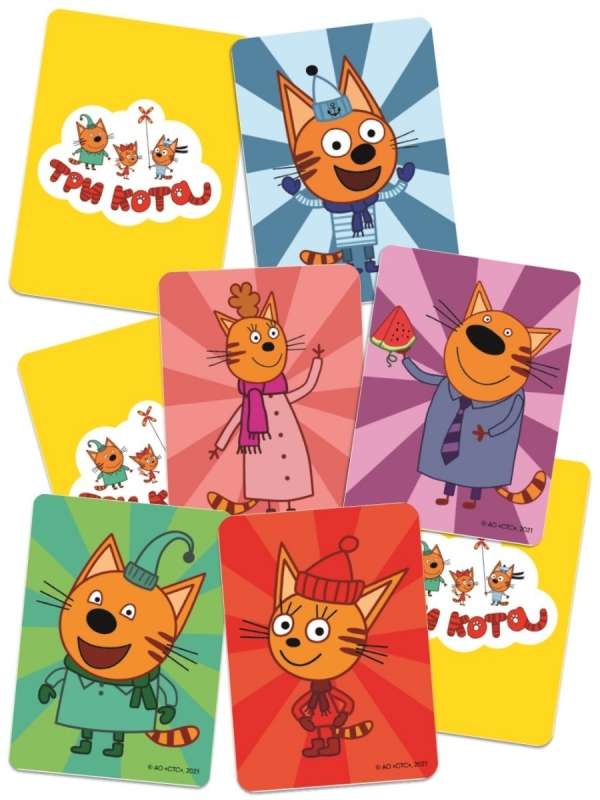 Attīstošais komplekts Multi Spēles 10 vienā. Trīs kaķi