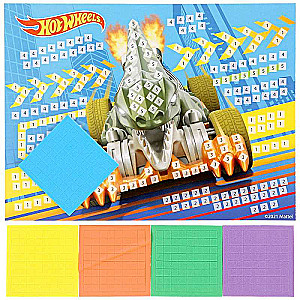 EVA aplikācija Hot Wheels, mīkstā mozaīka, 17x23 cm
