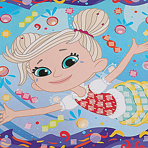 Aplikācija no eva un pogām - Feerinki 17x23 cm
