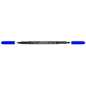 Marķieris CD/DVD/BD double zils CENTROPEN