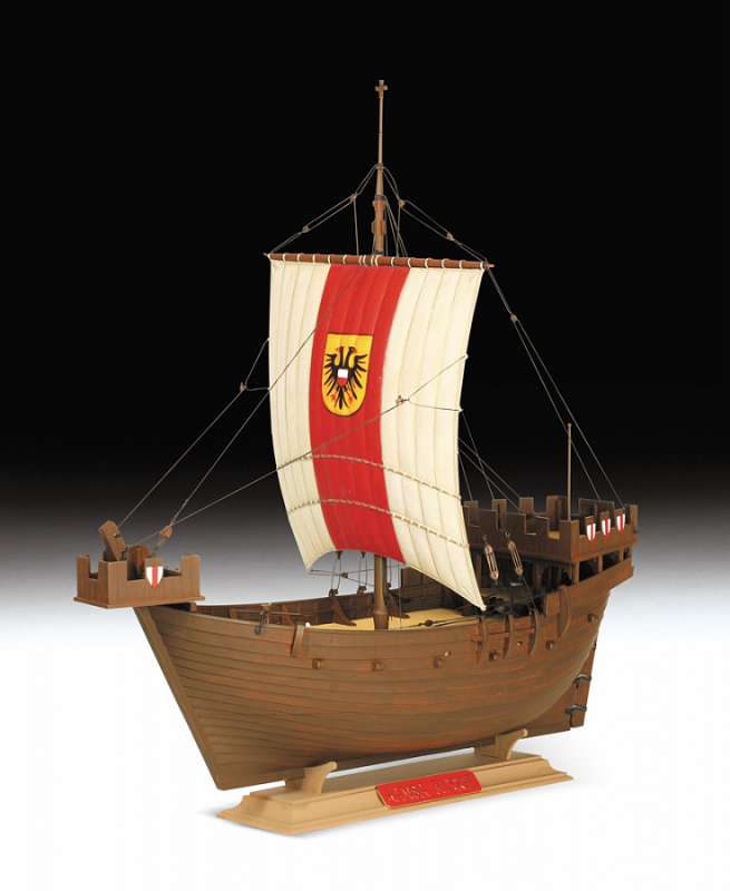 Saliekamais modelis Kuģis "Hansa Kogge"
