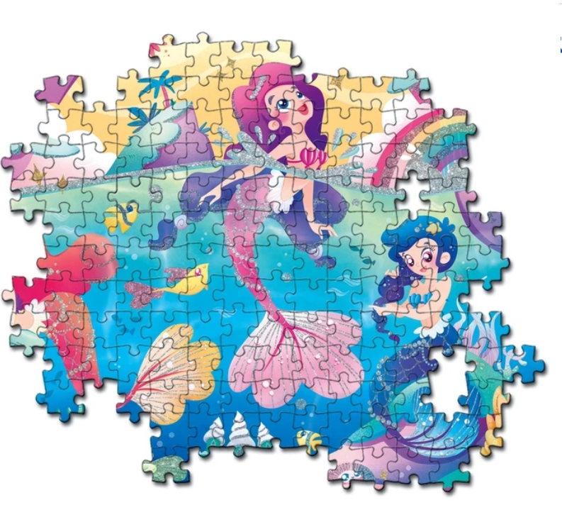 Puzle 104 CLEMENTONI Glitter Under the Sea