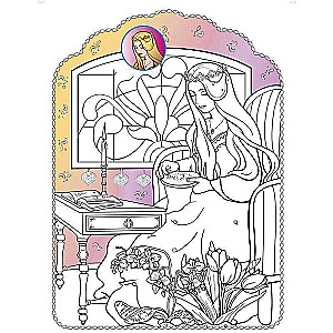 Priecīgas krāsojamās grāmatas. Princeses