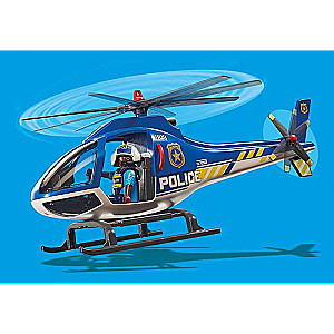 Policijas helikopters Aizturēšana ar izpletni