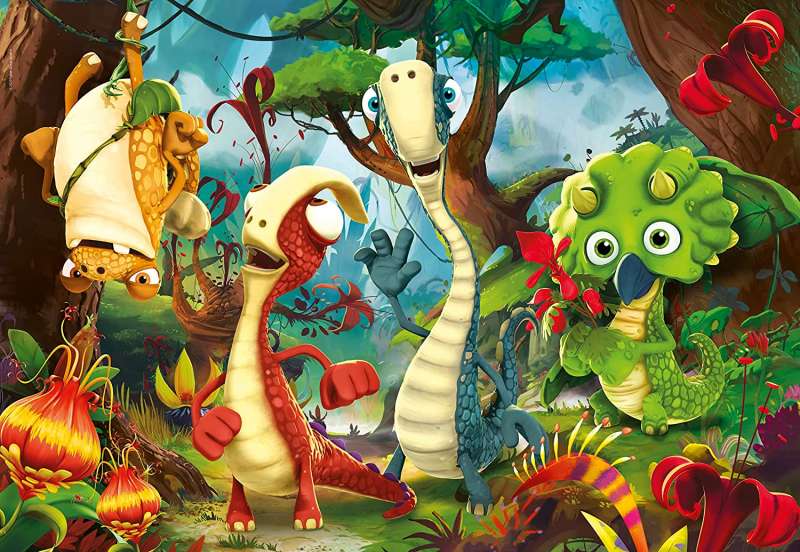 Puzzle 104 CLEMENTONI  Gigantosaurus