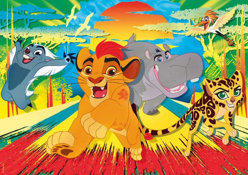 Puzle CLEMENTONI Maxi Lion King 24 detaļas