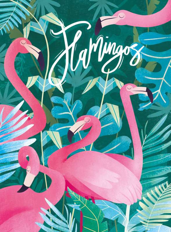 Puzle 500 CLEMENTONI Flamingo