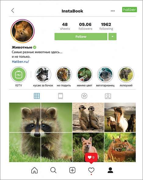 Tīmekļa 48l A5 kvadrāts Instabook