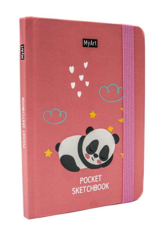 Pocket Sketchbook. Panda (A6, 48 lpp.)