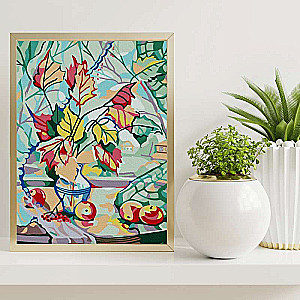 Glezna pēc numuriem (15x20) RUDENS NATUREMORS (18 krāsas)