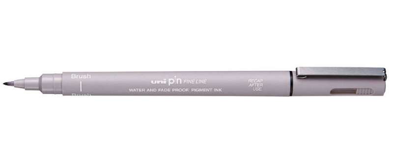 Marķieris-Liner UNI PIN Bold&Bruch, gaiši pelēks