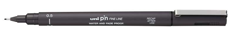 Liner UNI PIN, 0.5 pelēks
