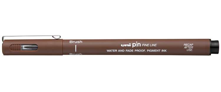 Liner UNI PIN , 0.1 brūns