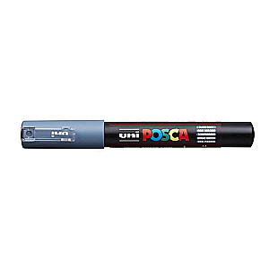 POSCA PC-1M marķieris ar ovālu galu d:0,7mm, krāsa 61 zili pelēka