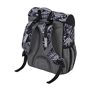 Skolas mugursoma 25x37x14, 680g. 15 L ErichKrause ErgoLine Dinozauru parks