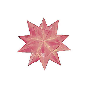 Papīrs daiļradei FOLIA  Bascetta zvaigzne , 20x 20cm/32lpp,sarkana