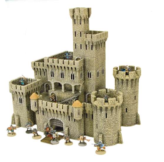 Рыцарский замок (крепость) большой набор