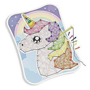 Spēlē Art Animals - zīmēšana ar diegiem un tapām,i