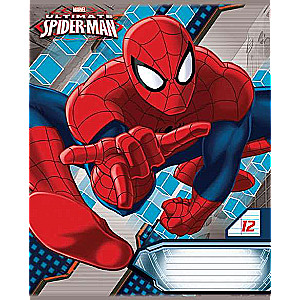 Zīmulis 12l līnija šaura Spiderman