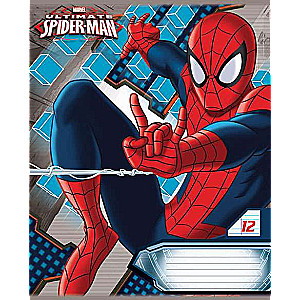Zīmulis 12l līnija šaura Spiderman