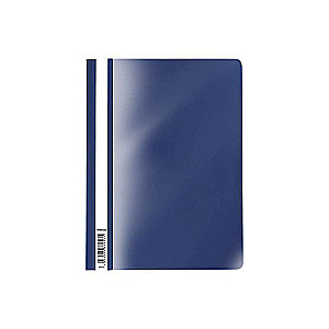 Plastmasas ātrās saistīšanas mape ErichKrause Fizzy Classic, A4, zila