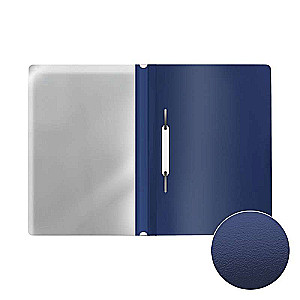 Plastmasas ātrās saistīšanas mape ErichKrause Fizzy Classic, A4, zila