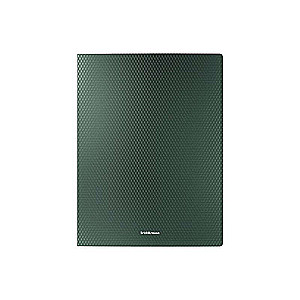 Plastmasas mapīte uz 2 gredzeniem ErichKrause Diamond Original, 24 mm, A4, zaļa