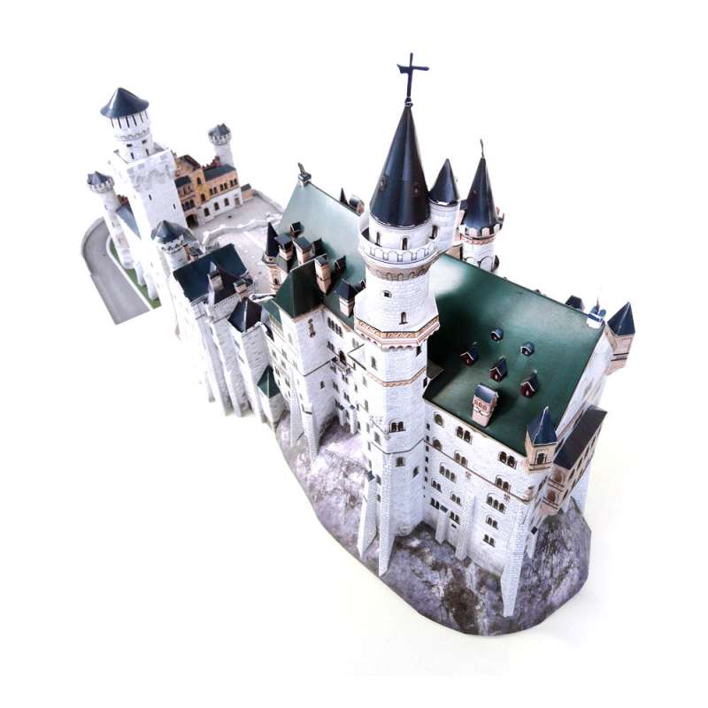 Сборная модель из бумаги - Замок Нойшванштайн Германия
