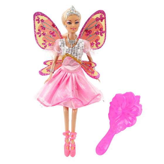 Lelle - feja ar aksesuāriem "Glitter Fairy"