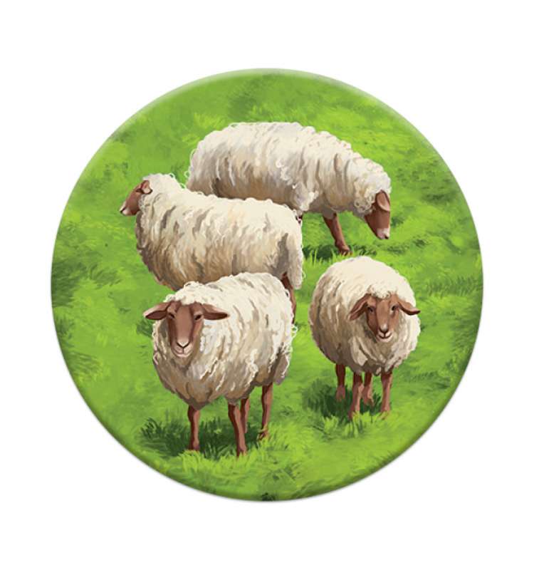 Galda spēle - Carcassonne 9: Kalni un aitas