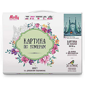 Glezna pēc numuriem (40x50) BUDAPEŠTA. BRĪVĪBAS TILTS (21 krāsa)