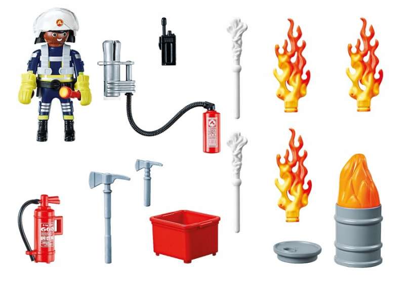 Подарочный набор пожарных спасателей