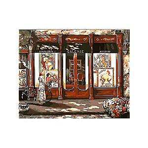 Glezna krāsošanai pēc numuriem 40x50 cm GĀLERIJA