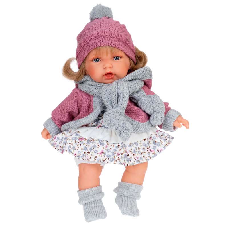 Кукла "Petit Coordinado Rosa" 21см
