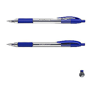 Automātiskā bumbiņu pildspalva ErichKrause U-209 Classic Matic&Grip 1.0, Ultra Glide Technology, zila krāsa