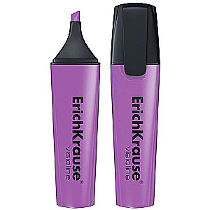 Tekstmarķieris ErichKrause Visioline V-12, tintes krāsa violeta