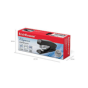Stapleris №10 ErichKrause Elegance līdz 20 lapām, assorti