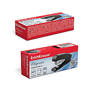 Stapleris №10 ErichKrause Elegance līdz 20 lapām, assorti