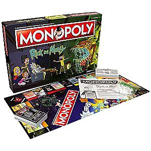 Galda spēle - Riks un Mortijs. Monopols