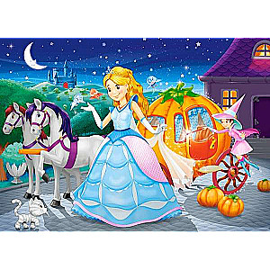 Spēle puzzle ''Pelnrušķīte'' 60 detaļas