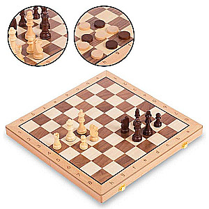 Galda spēle 2 in 1 - Šahs, nardi