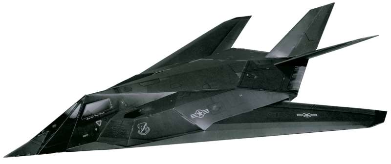 3D puzzle - Lidmašīna F-117