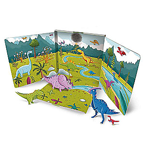 Spēļu komplekts. 6 vienā. Lasīt un spēlēt. Dinosauri