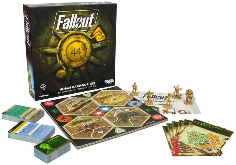Galda spēle- Fallout. Jauna Kalifornijā